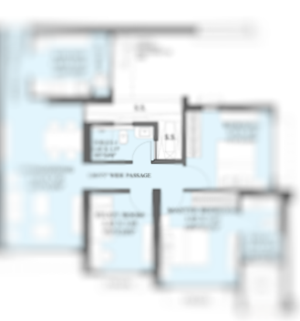 Mahindra Santacruz West 2BHK Plan